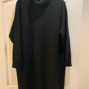 Black sweater dress NWT.